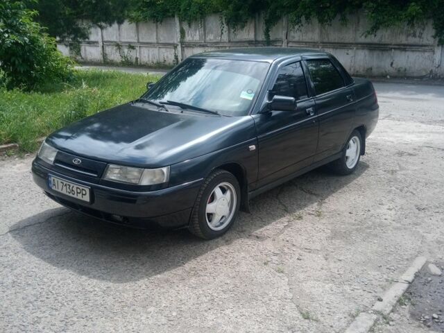 Чорний ВАЗ 2110, об'ємом двигуна 1.6 л та пробігом 200 тис. км за 1500 $, фото 1 на Automoto.ua