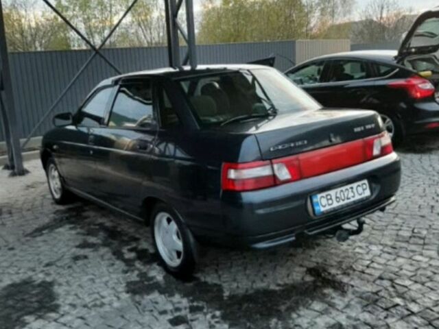 Чорний ВАЗ 2110, об'ємом двигуна 1.6 л та пробігом 230 тис. км за 2150 $, фото 1 на Automoto.ua