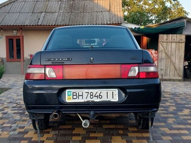 Чорний ВАЗ 2110, об'ємом двигуна 1.6 л та пробігом 190 тис. км за 1700 $, фото 1 на Automoto.ua