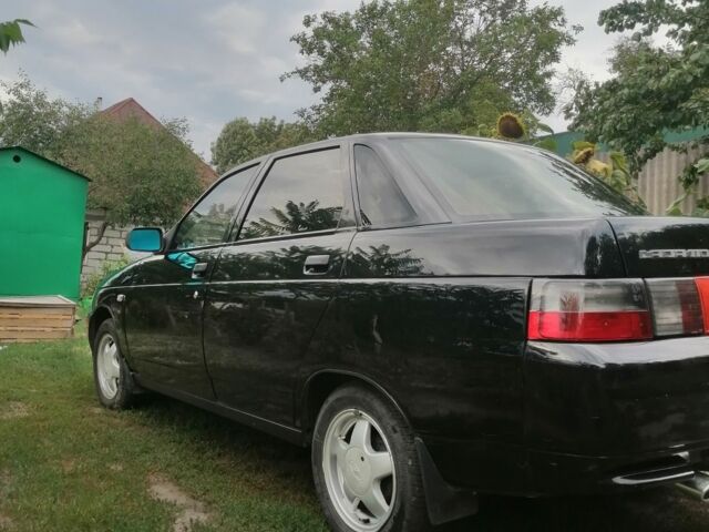 Чорний ВАЗ 2110, об'ємом двигуна 1.6 л та пробігом 140 тис. км за 1604 $, фото 1 на Automoto.ua