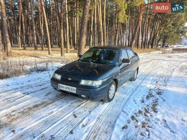 Черный ВАЗ 2110, объемом двигателя 1.6 л и пробегом 172 тыс. км за 1450 $, фото 1 на Automoto.ua