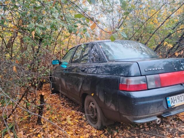 Чорний ВАЗ 2110, об'ємом двигуна 1.6 л та пробігом 180 тис. км за 725 $, фото 1 на Automoto.ua