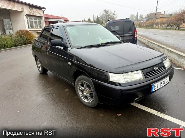 Чорний ВАЗ 2110, об'ємом двигуна 1.6 л та пробігом 200 тис. км за 2250 $, фото 1 на Automoto.ua