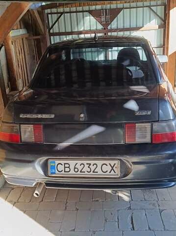 Чорний ВАЗ 2110, об'ємом двигуна 1.6 л та пробігом 187 тис. км за 1500 $, фото 1 на Automoto.ua