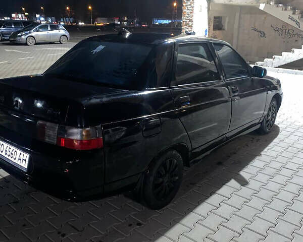 Чорний ВАЗ 2110, об'ємом двигуна 1.6 л та пробігом 250 тис. км за 1600 $, фото 1 на Automoto.ua