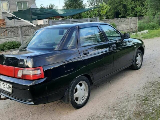 Чорний ВАЗ 2110, об'ємом двигуна 1.6 л та пробігом 170 тис. км за 2350 $, фото 1 на Automoto.ua