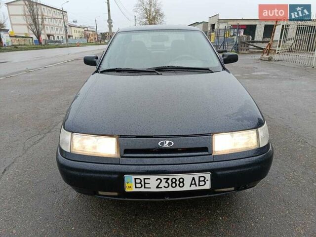 Чорний ВАЗ 2110, об'ємом двигуна 1.6 л та пробігом 46 тис. км за 3500 $, фото 1 на Automoto.ua