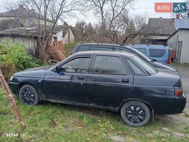 Черный ВАЗ 2110, объемом двигателя 1.6 л и пробегом 220 тыс. км за 1600 $, фото 1 на Automoto.ua