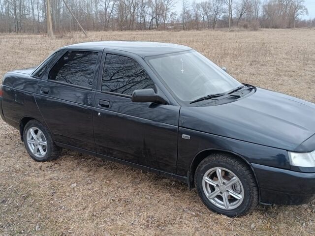 Чорний ВАЗ 2110, об'ємом двигуна 1.6 л та пробігом 343 тис. км за 1600 $, фото 1 на Automoto.ua