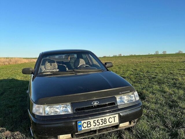 Чорний ВАЗ 2110, об'ємом двигуна 1.6 л та пробігом 183 тис. км за 2000 $, фото 1 на Automoto.ua
