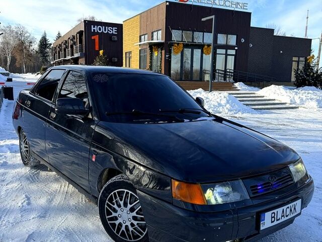 Черный ВАЗ 2110, объемом двигателя 1.6 л и пробегом 1500 тыс. км за 2800 $, фото 1 на Automoto.ua