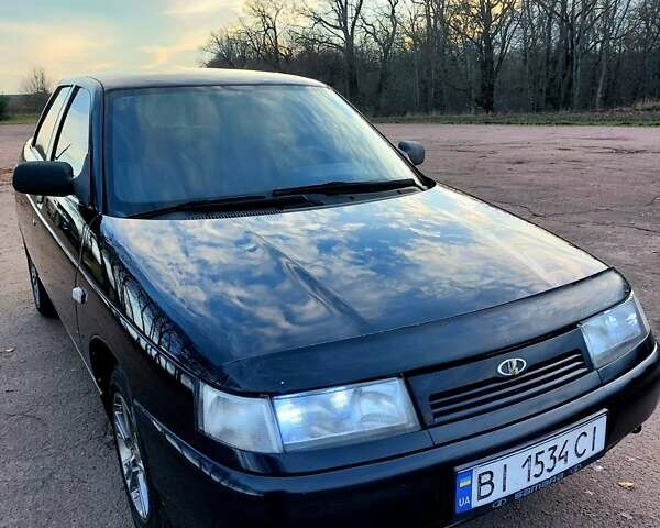 Черный ВАЗ 2110, объемом двигателя 1.6 л и пробегом 200 тыс. км за 2500 $, фото 1 на Automoto.ua