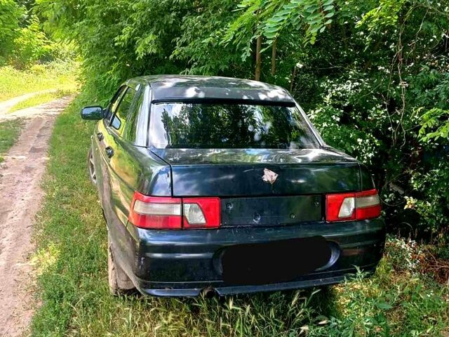 Черный ВАЗ 2110, объемом двигателя 1.6 л и пробегом 200 тыс. км за 2000 $, фото 1 на Automoto.ua