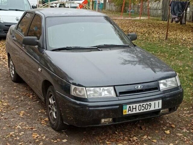 Черный ВАЗ 2110, объемом двигателя 1.6 л и пробегом 181 тыс. км за 2100 $, фото 1 на Automoto.ua