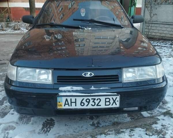 Черный ВАЗ 2110, объемом двигателя 1.6 л и пробегом 58 тыс. км за 2950 $, фото 1 на Automoto.ua