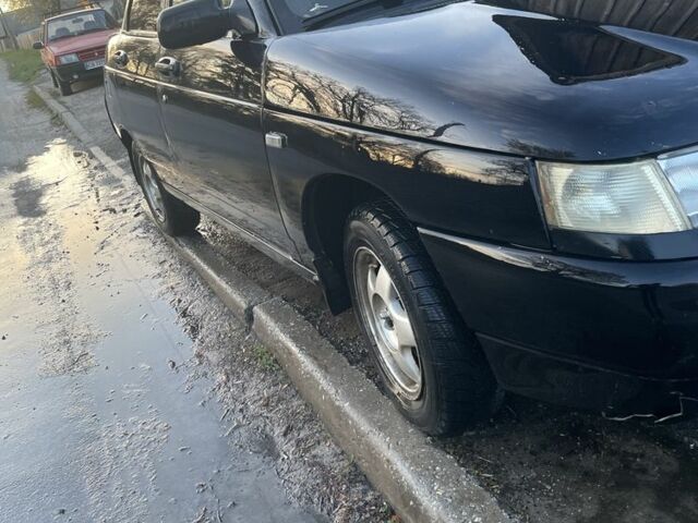 Чорний ВАЗ 2110, об'ємом двигуна 1.6 л та пробігом 320 тис. км за 1500 $, фото 1 на Automoto.ua