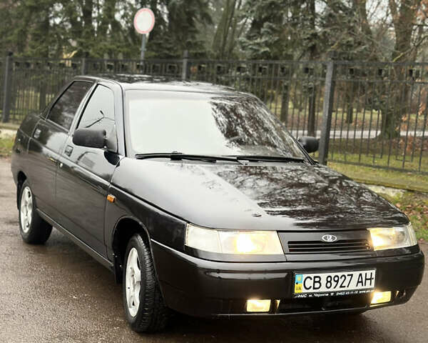 Чорний ВАЗ 2110, об'ємом двигуна 1.6 л та пробігом 166 тис. км за 1999 $, фото 1 на Automoto.ua