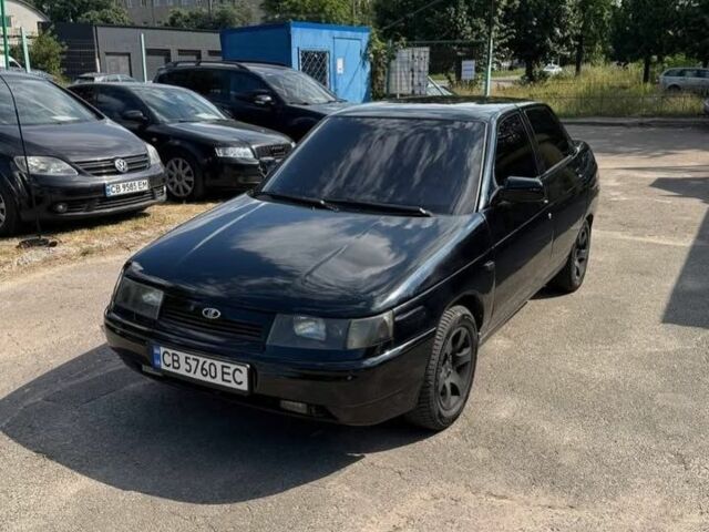 Чорний ВАЗ 2110, об'ємом двигуна 1.6 л та пробігом 265 тис. км за 2999 $, фото 1 на Automoto.ua