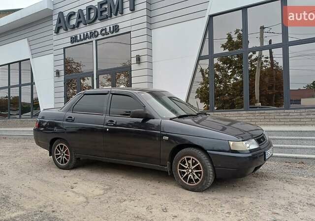 Чорний ВАЗ 2110, об'ємом двигуна 1.6 л та пробігом 209 тис. км за 2000 $, фото 1 на Automoto.ua