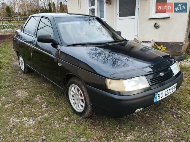 Чорний ВАЗ 2110, об'ємом двигуна 1.6 л та пробігом 209 тис. км за 2150 $, фото 1 на Automoto.ua