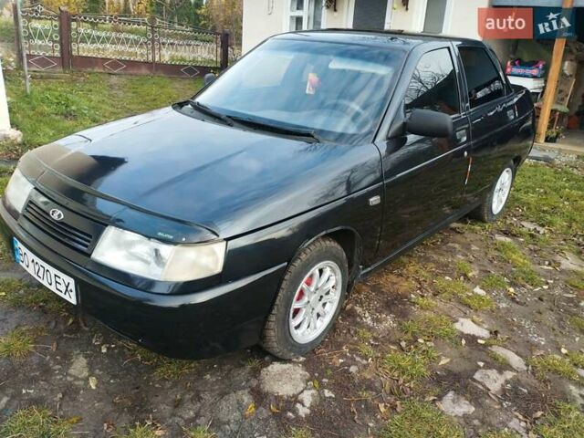 Чорний ВАЗ 2110, об'ємом двигуна 1.6 л та пробігом 208 тис. км за 2150 $, фото 1 на Automoto.ua