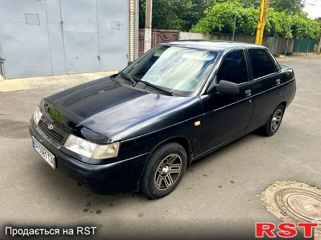 Черный ВАЗ 2110, объемом двигателя 1.6 л и пробегом 156 тыс. км за 2300 $, фото 1 на Automoto.ua