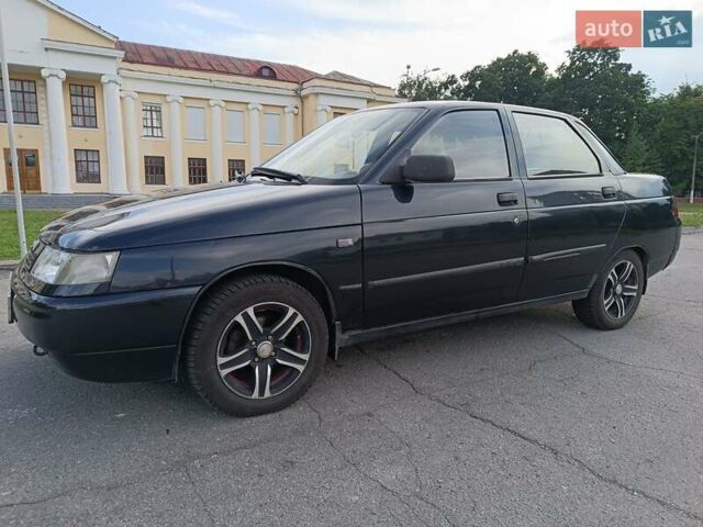 Черный ВАЗ 2110, объемом двигателя 1.6 л и пробегом 126 тыс. км за 3000 $, фото 1 на Automoto.ua