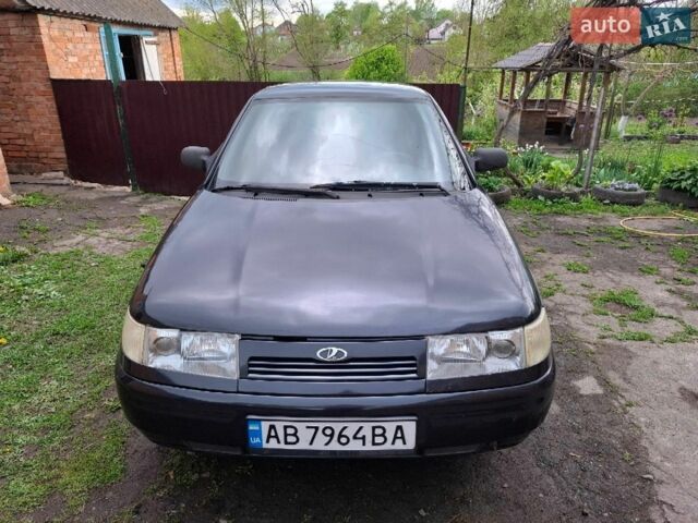 Черный ВАЗ 2110, объемом двигателя 1.6 л и пробегом 219 тыс. км за 1500 $, фото 1 на Automoto.ua