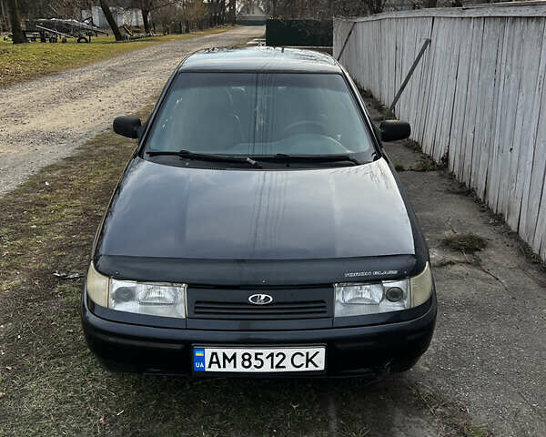 Черный ВАЗ 2110, объемом двигателя 1.6 л и пробегом 260 тыс. км за 2050 $, фото 1 на Automoto.ua