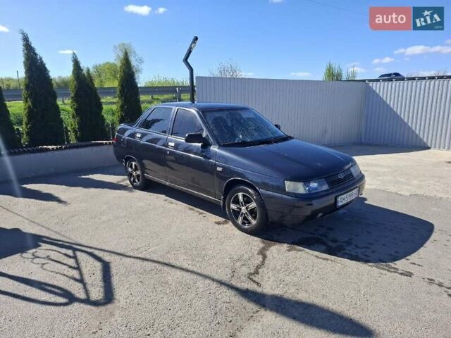 Черный ВАЗ 2110, объемом двигателя 1.6 л и пробегом 270 тыс. км за 2100 $, фото 1 на Automoto.ua
