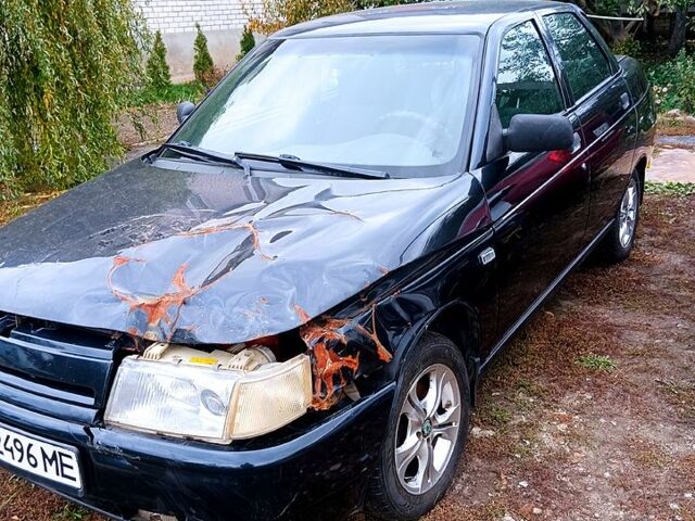 Чорний ВАЗ 2110, об'ємом двигуна 1.6 л та пробігом 54 тис. км за 1550 $, фото 1 на Automoto.ua