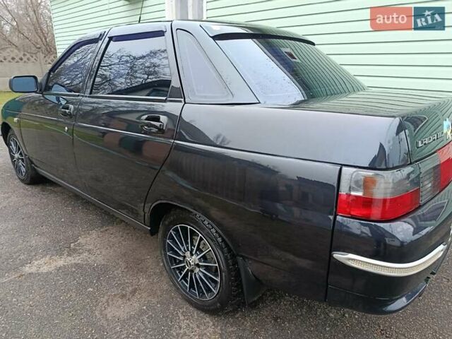 Черный ВАЗ 2110, объемом двигателя 1.6 л и пробегом 71 тыс. км за 3000 $, фото 1 на Automoto.ua