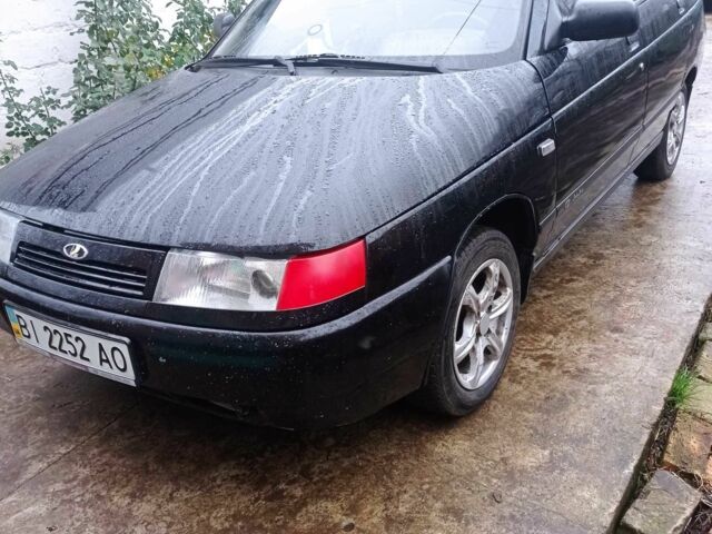 Черный ВАЗ 2110, объемом двигателя 1.5 л и пробегом 110 тыс. км за 1800 $, фото 1 на Automoto.ua