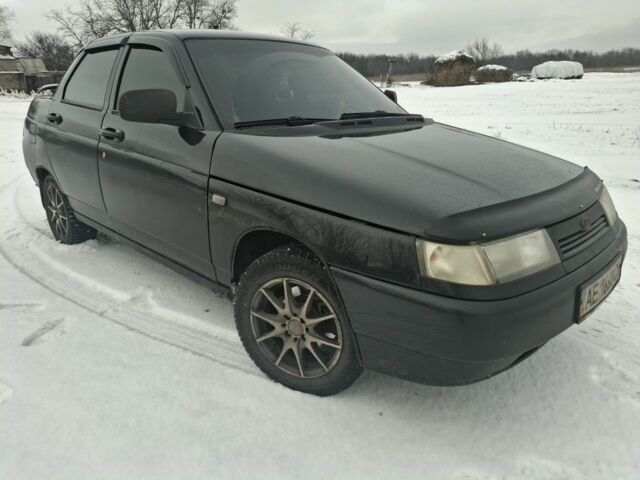 Чорний ВАЗ 2110, об'ємом двигуна 1.6 л та пробігом 200 тис. км за 3800 $, фото 1 на Automoto.ua