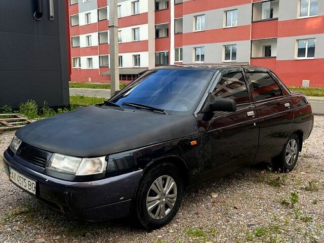 Черный ВАЗ 2110, объемом двигателя 1.6 л и пробегом 217 тыс. км за 1200 $, фото 1 на Automoto.ua