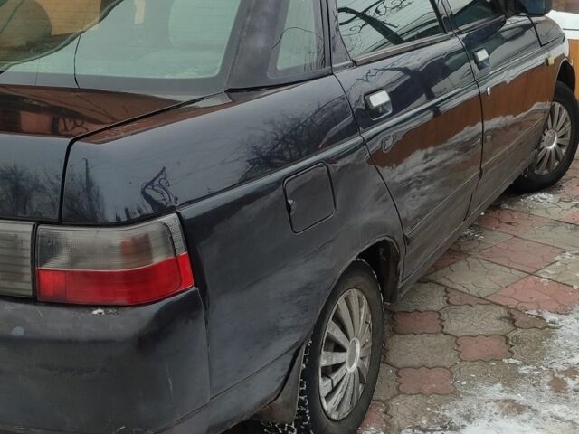 Черный ВАЗ 2110, объемом двигателя 1.6 л и пробегом 157 тыс. км за 1800 $, фото 1 на Automoto.ua