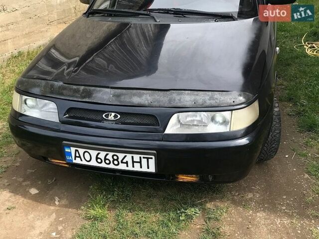 Черный ВАЗ 2110, объемом двигателя 1.6 л и пробегом 155 тыс. км за 1750 $, фото 1 на Automoto.ua