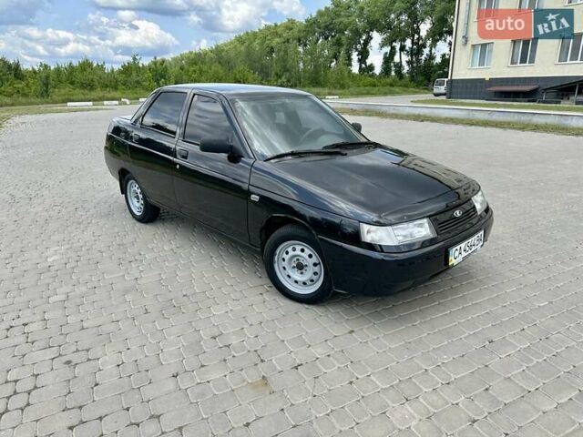 Черный ВАЗ 2110, объемом двигателя 1.6 л и пробегом 75 тыс. км за 3647 $, фото 1 на Automoto.ua