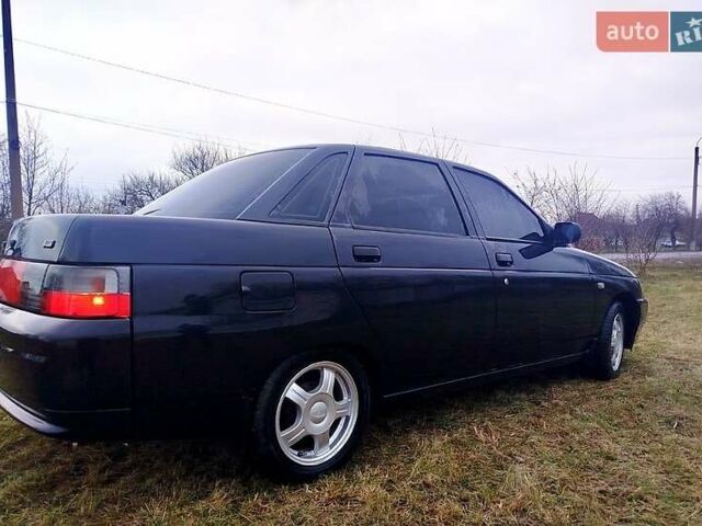 Черный ВАЗ 2110, объемом двигателя 1.6 л и пробегом 68 тыс. км за 3200 $, фото 1 на Automoto.ua