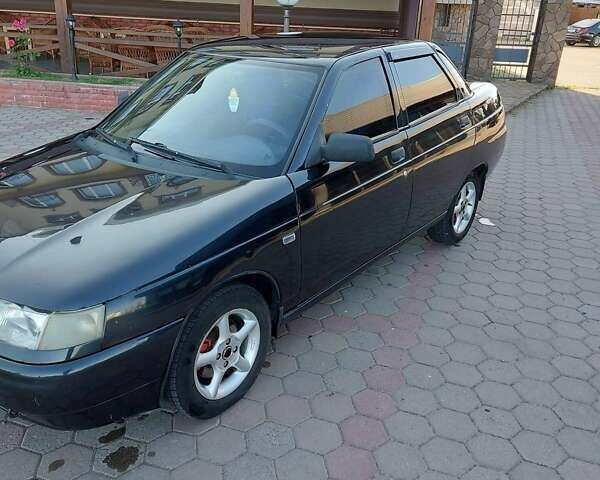Черный ВАЗ 2110, объемом двигателя 1.6 л и пробегом 190 тыс. км за 2200 $, фото 1 на Automoto.ua