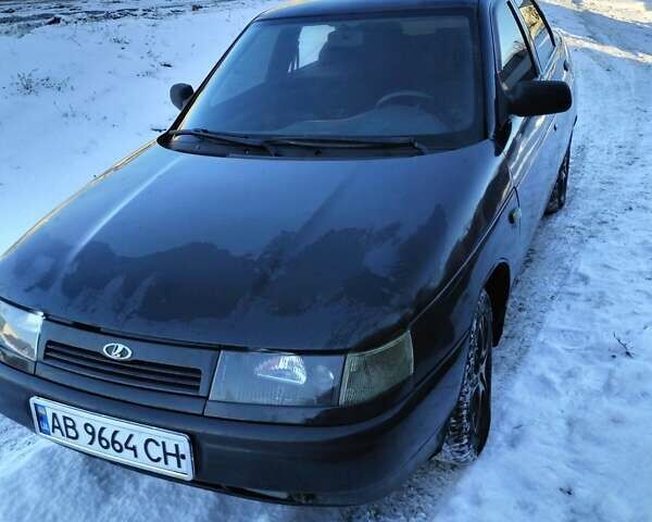 Черный ВАЗ 2110, объемом двигателя 1.6 л и пробегом 131 тыс. км за 2800 $, фото 1 на Automoto.ua