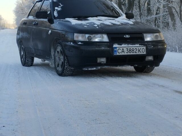 Черный ВАЗ 2110, объемом двигателя 1.6 л и пробегом 160 тыс. км за 2700 $, фото 1 на Automoto.ua