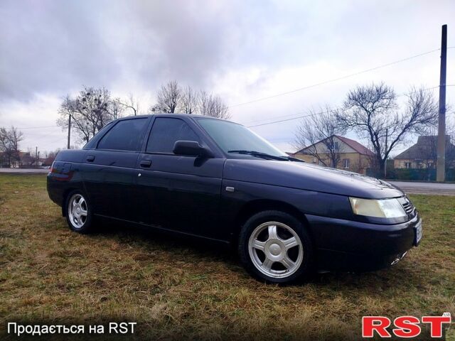 Черный ВАЗ 2110, объемом двигателя 1.6 л и пробегом 68 тыс. км за 3200 $, фото 1 на Automoto.ua