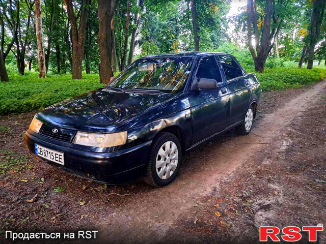 Черный ВАЗ 2110, объемом двигателя 1.6 л и пробегом 200 тыс. км за 1650 $, фото 1 на Automoto.ua
