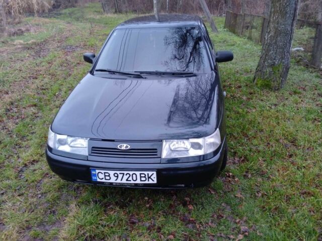 Черный ВАЗ 2110, объемом двигателя 1.6 л и пробегом 173 тыс. км за 2500 $, фото 1 на Automoto.ua