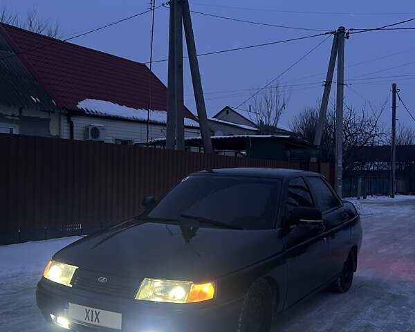 Черный ВАЗ 2110, объемом двигателя 1.6 л и пробегом 188 тыс. км за 2450 $, фото 1 на Automoto.ua