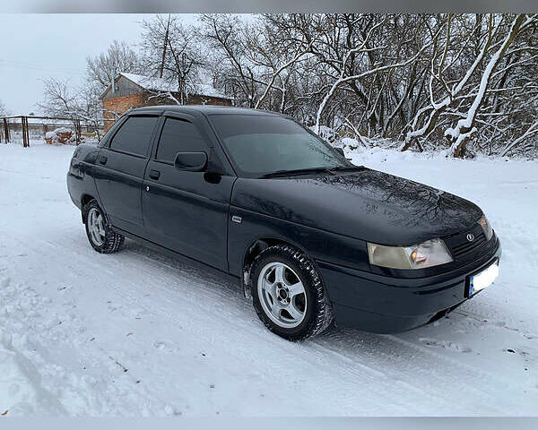 Чорний ВАЗ 2110, об'ємом двигуна 1.6 л та пробігом 156 тис. км за 3300 $, фото 1 на Automoto.ua