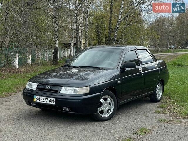 Черный ВАЗ 2110, объемом двигателя 1.6 л и пробегом 185 тыс. км за 3100 $, фото 1 на Automoto.ua