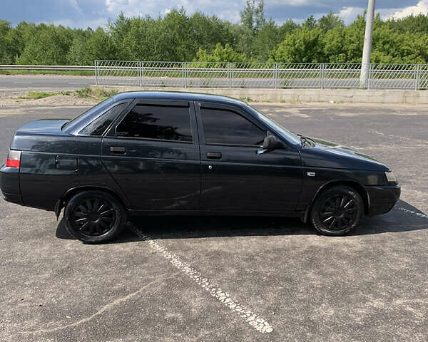 Чорний ВАЗ 2110, об'ємом двигуна 1.6 л та пробігом 240 тис. км за 2300 $, фото 1 на Automoto.ua