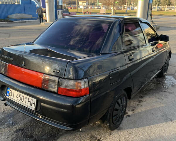 Чорний ВАЗ 2110, об'ємом двигуна 1.6 л та пробігом 240 тис. км за 2300 $, фото 1 на Automoto.ua